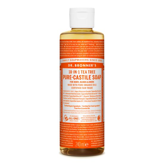 Dr Bronners tea tree il posto bio