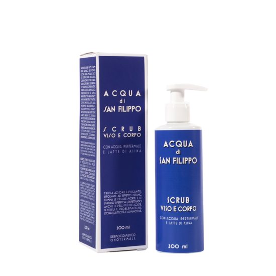 Acqua san filippo scrub viso corpo il posto bio