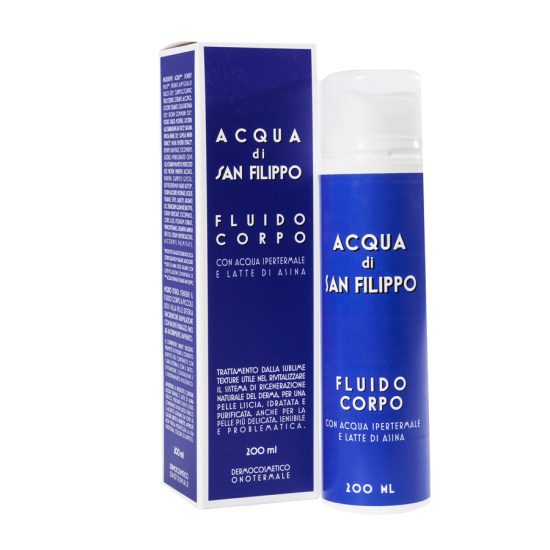 Acqua di san filippo fluido corpo il posto bio