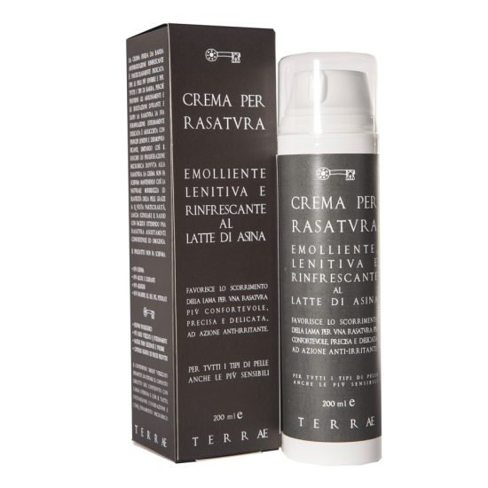 Terrae uomo crema rasatura il posto bio