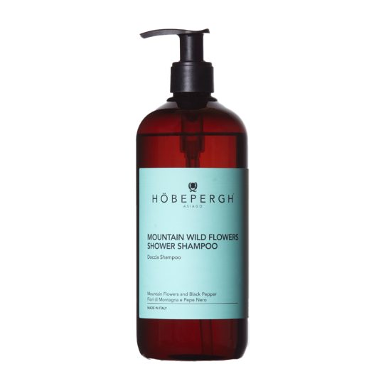 Doccia shampoo fiori di montagna e pepe nero