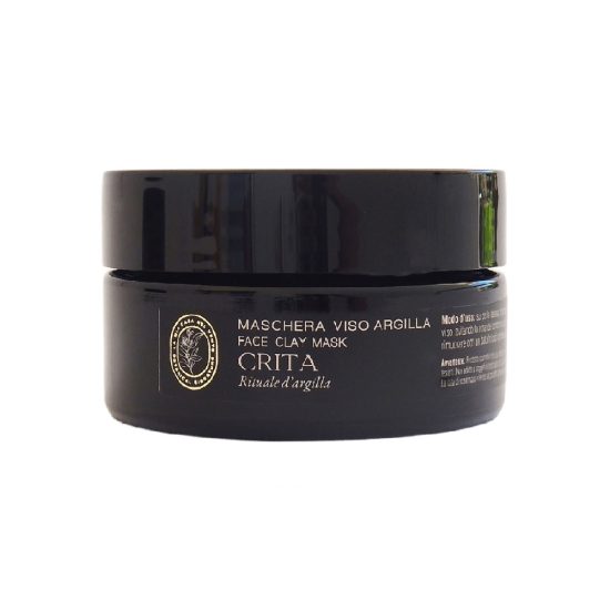 Crita maschera rituale d'argilla